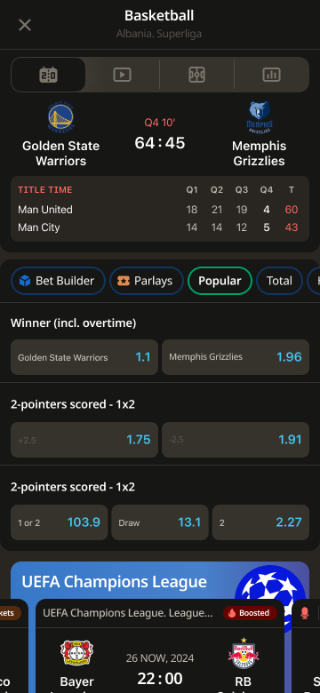 Dark theme — screen 2
