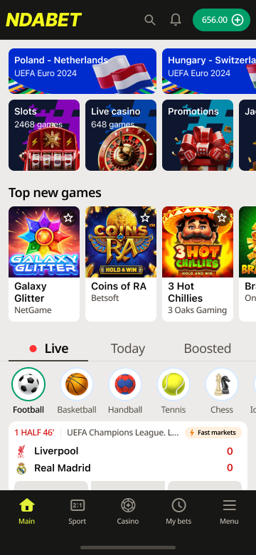 Light theme — screen 1